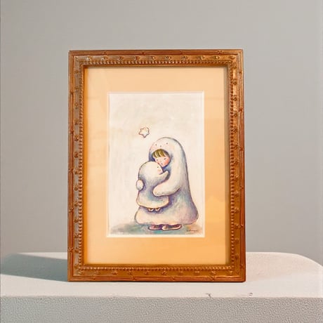 【原画/Original painting】『重たいおばけ』