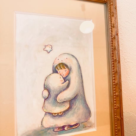 【原画/Original painting】『重たいおばけ』