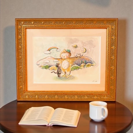 【原画/Original painting】『何を見る？』