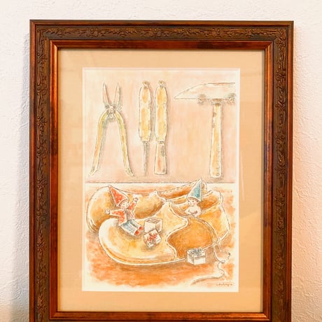 【原画/Original painting】『こびとのくつ屋』