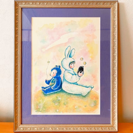【原画/original painting】『ゆっくり休憩』