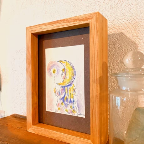 【原画/Original painting】『つきと ほしの おはなし』