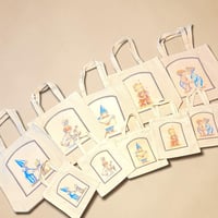 【トートバッグ(M)/Tote bag(M)】  message