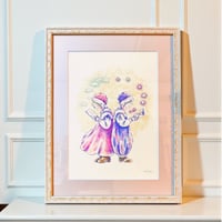 【原画/Original painting】『星を読む』
