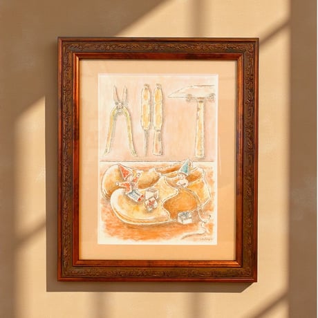 【原画/Original painting】『こびとのくつ屋』