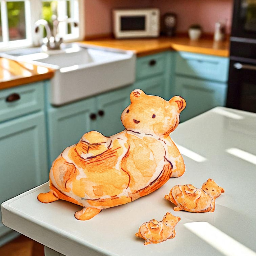 布人形/キーホルダー】パンケーキクマさん | pieni trunkukka