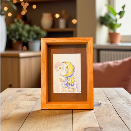 【原画/Original painting】『つきと ほしの おはなし』