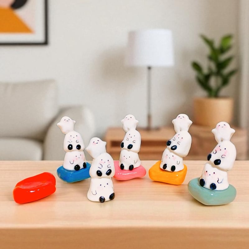 トドちゃんページ ペコちゃん ペコとしばた A4トートバッグ (ネイビー)