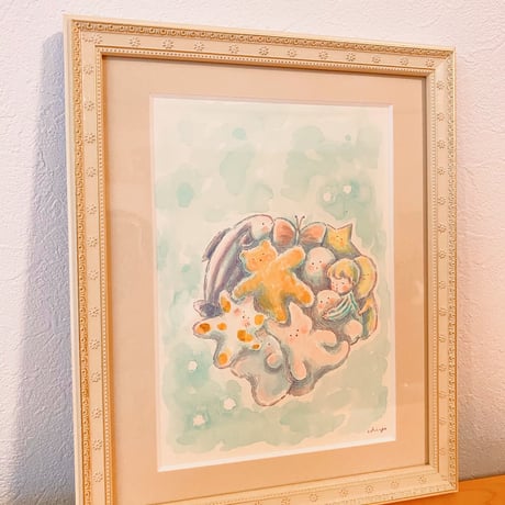 【原画/Original painting】『パズル』