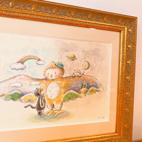 【原画/Original painting】『何を見る？』