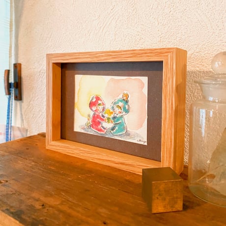 【原画/Original painting】『きょうは なにいろに なろうかな』