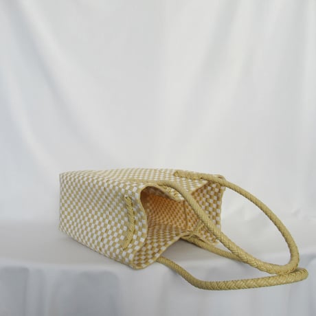 【7月13日(月)〜7月17日(金)発送】 Gummy Bag No.17 (Size: M) ' gingham ' _Milk Crepe