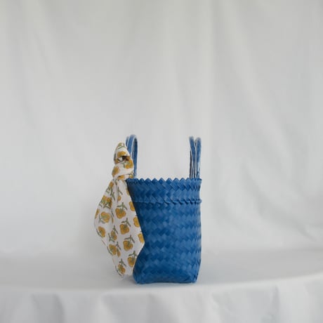 【6月29日(月)〜7月3日(金)発送】 Bag×Handkerchief［C］Mekearibag (Size : S) _Deep Ocean