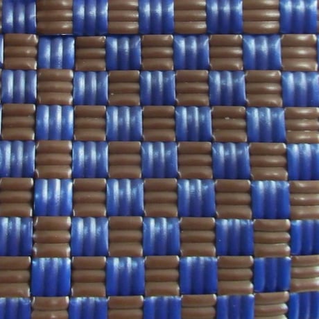 【7月13日(月)〜7月17日(金)発送】 BOSTON BAG No.21 'gingham' _ Azzurro e Marrone