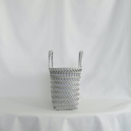 【6月22日(月)〜6月26日(金)発送】 Mekearibag No.12 (Size: S) _Silver × Gomashio