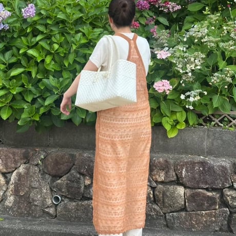【6月8日(月)〜6月12日(金)発送】  BOSTON BAG No.29  'gingham' _ Sugar