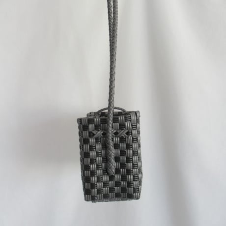 【10月26日(月)〜10月30日(金)発送】 Hello Bag No.17 ' gingham '_Chacoal Clay