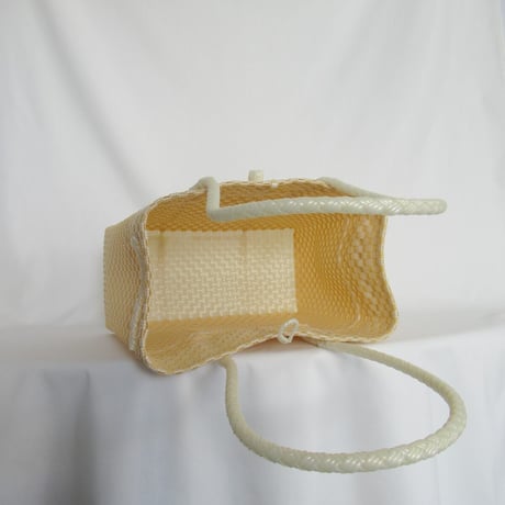 【8月31日(月)〜順次発送】 Gummy Bag No.37 (Size: L) ' gingham ' _Custard Fizz