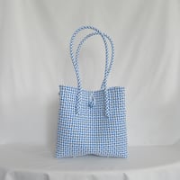 【6月8日(月)〜6月12日(金)発送】 Gummy Bag No.16 (Size: M) _Blue × White