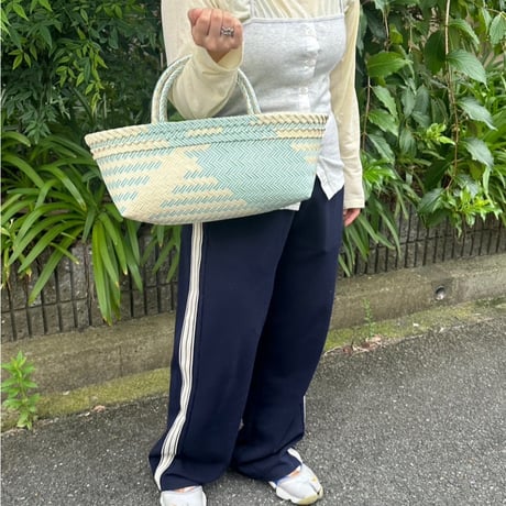 【6月15日(月)〜6月19日(金)発送】 Mekearibag BOUQUET(cross) No.6 _Yasashii Green × Butter