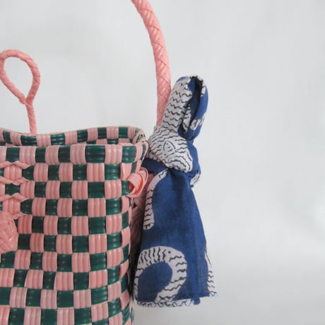 【6月15日(月)〜6月19日(金)発送】 Bag×Handkerchief［I］BÉBÉ BAG _Guava