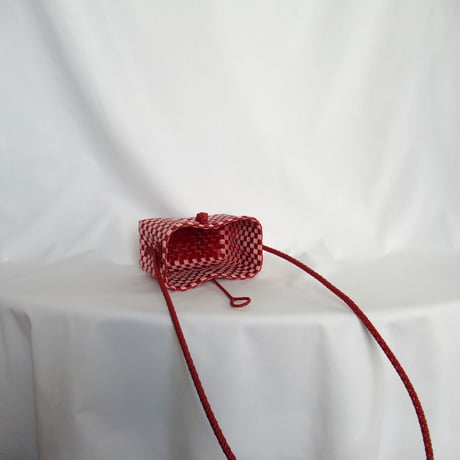 【6月8日(月)〜6月12日(金)発送】 Hello Bag No.13 ' gingham '_Poppy