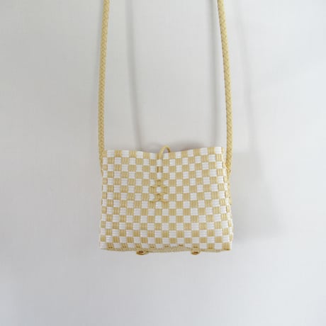 【6月8日(月)〜6月12日(金)発送】 Hello Bag No.15 ' gingham ' _Milk Crepe