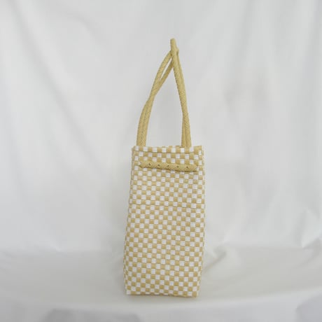 【7月13日(月)〜7月17日(金)発送】 Gummy Bag No.17 (Size: M) ' gingham ' _Milk Crepe