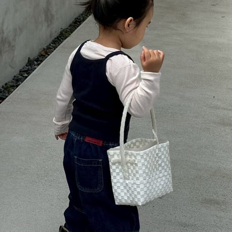 【10月26日(月)〜10月30日(金)発送】 BÉBÉ BAG No.3 ' gingham ' _Sugar