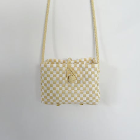 【6月8日(月)〜6月12日(金)発送】 Hello Bag No.15 ' gingham ' _Milk Crepe