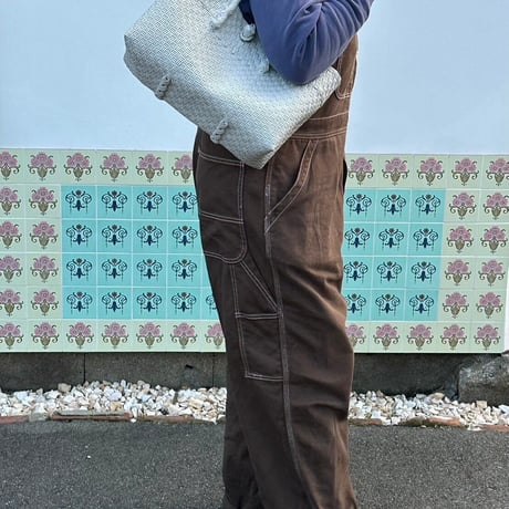 【10月26日(月)〜10月30日(金)発送】 BOSTON BAG No.5 _Light Gray