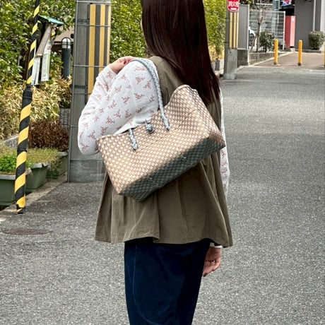 【6月8日(月)〜6月12日(金)発送】 BOSTON BAG No.22  'gingham' _ Kingin