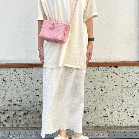 【7月21日(火)〜7月24日(金)発送】 Hello Bag No.28 ' gingham '_ Pink Jelly Bean