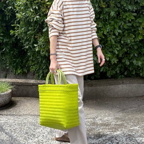 【6月15日(月)〜6月19日(金)発送】 Mekearibag No.22 (Size: L) _Lime