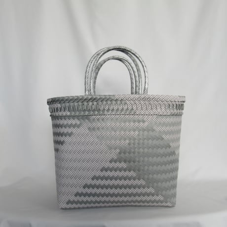 【8月10日(月)〜順次発送】  Mekearibag No.40 (Size: L) _ Silver × Yasashii Purple