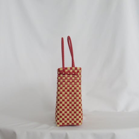 【6月15日(月)〜6月19日(金)発送】 Gummy Bag No.9 (Size: S) 'gingham' _Apple Pie