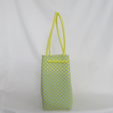 【8月3日(月)〜8月7日(金)発送】 Gummy Bag No.19 (Size: M) ' gingham ' _Lemongrass