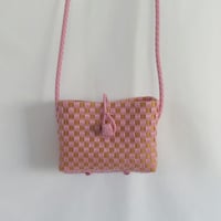 【6月8日(月)〜6月12日(金)発送】 Hello Bag No.17 ' gingham ' _Pink Toffy