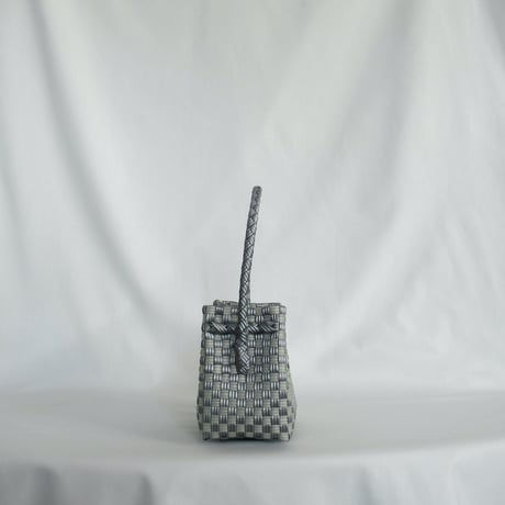 【6月15日(月)〜6月19日(金)発送】 BÉBÉ BAG No.12 ' gingham ' _Silver Obscura