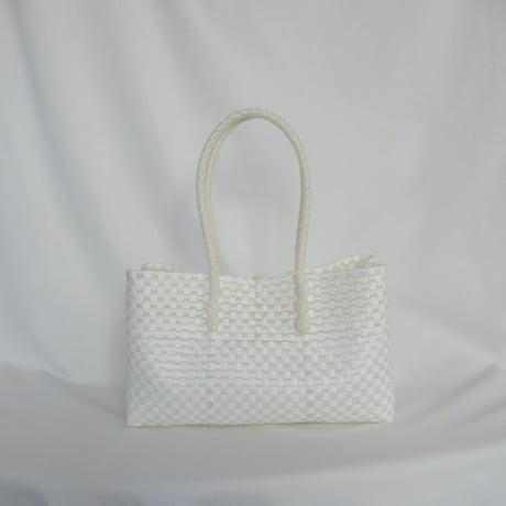 【6月8日(月)〜6月12日(金)発送】  BOSTON BAG No.29  'gingham' _ Sugar