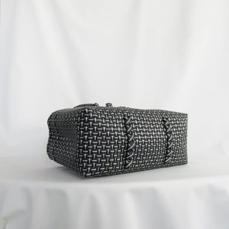 【7月13日(月)〜7月17日(金)発送】 BOSTON BAG No.12 _ Black × Silver