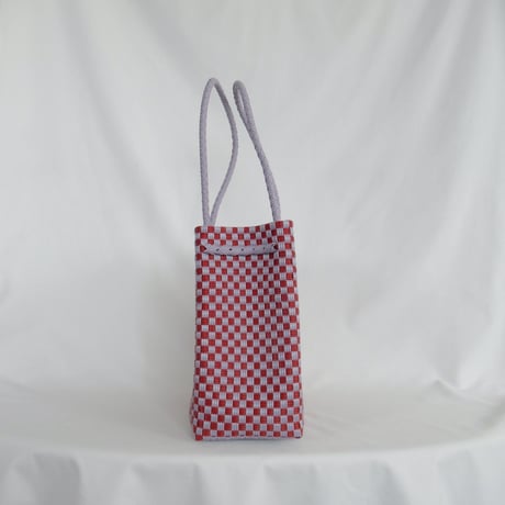 【8月3日(月)〜8月7日(金)発送】 Gummy Bag No.18 (Size: M) ' gingham ' _Humid Cherry