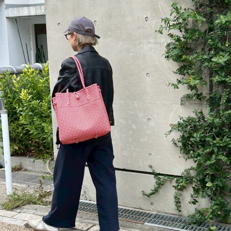 【11月2日(月)〜11月6日(金)発送】Gummy Bag No.400 (Size: L) _Rose Red (soft)