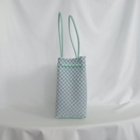 【6月15日(月)〜6月19日(金)発送】 Gummy Bag No.17 (Size: M) ' gingham ' _Orchid Dew