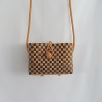 【6月8日(月)〜6月12日(金)発送】 Hello Bag No.16 ' gingham ' _Caramel Mocha