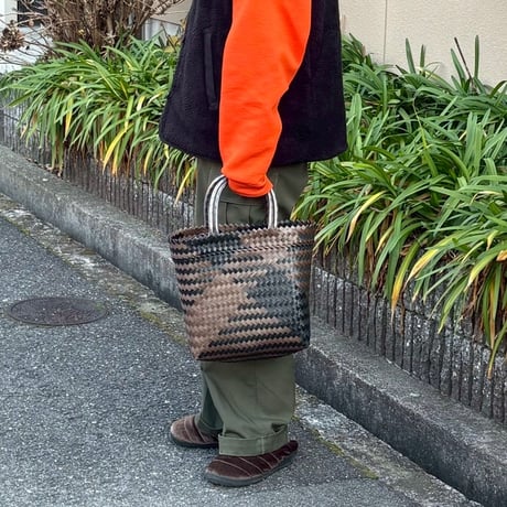 【10月13日(火)〜10月16日(金)発送】 Mekearibag No.21 (Size: M) _Aged Wood (cross)