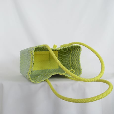 【8月3日(月)〜8月7日(金)発送】 Gummy Bag No.19 (Size: M) ' gingham ' _Lemongrass