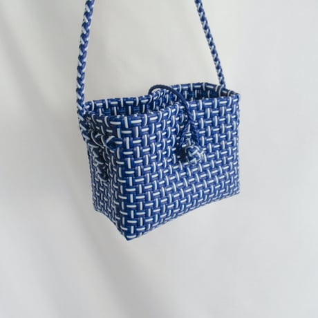 【6月8日(月)〜6月12日(金)発送】  Hello Bag  No.8 _Koiai Blue