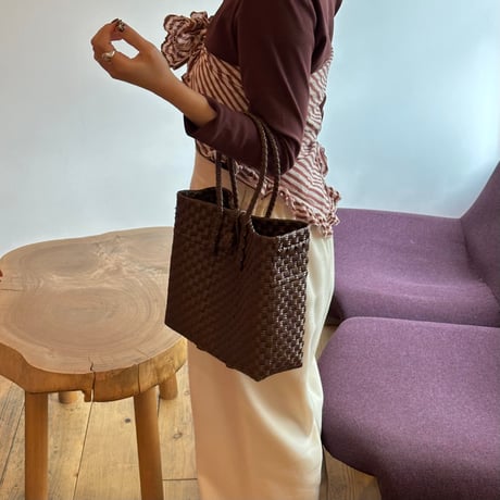 【9月24日(木)〜9月25日(金)発送】 Gummy Bag No.6 (Size: S) _Dates Brown