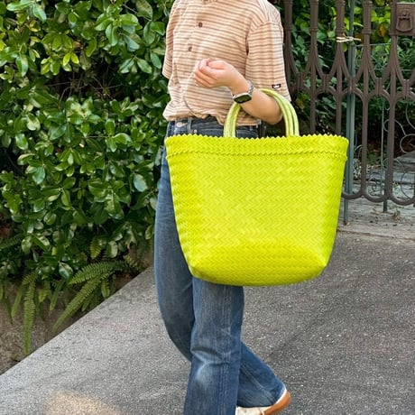 【6月15日(月)〜6月19日(金)発送】 Mekearibag No.22 (Size: L) _Lime